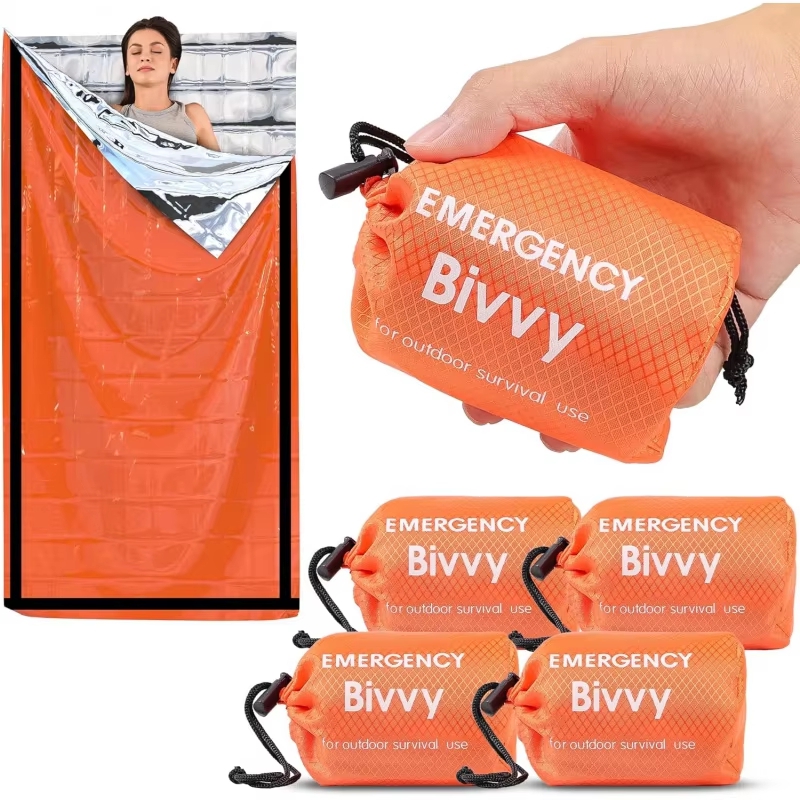 Bivy Bag Emergency - Аварийный спальный мешок, термоодеяло для выживания,