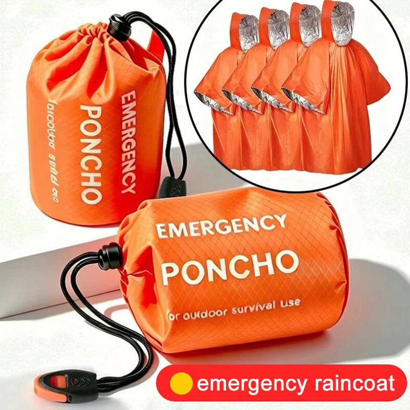 Компактный набор для экстренны – обзор и цена Emergency Poncho Rain