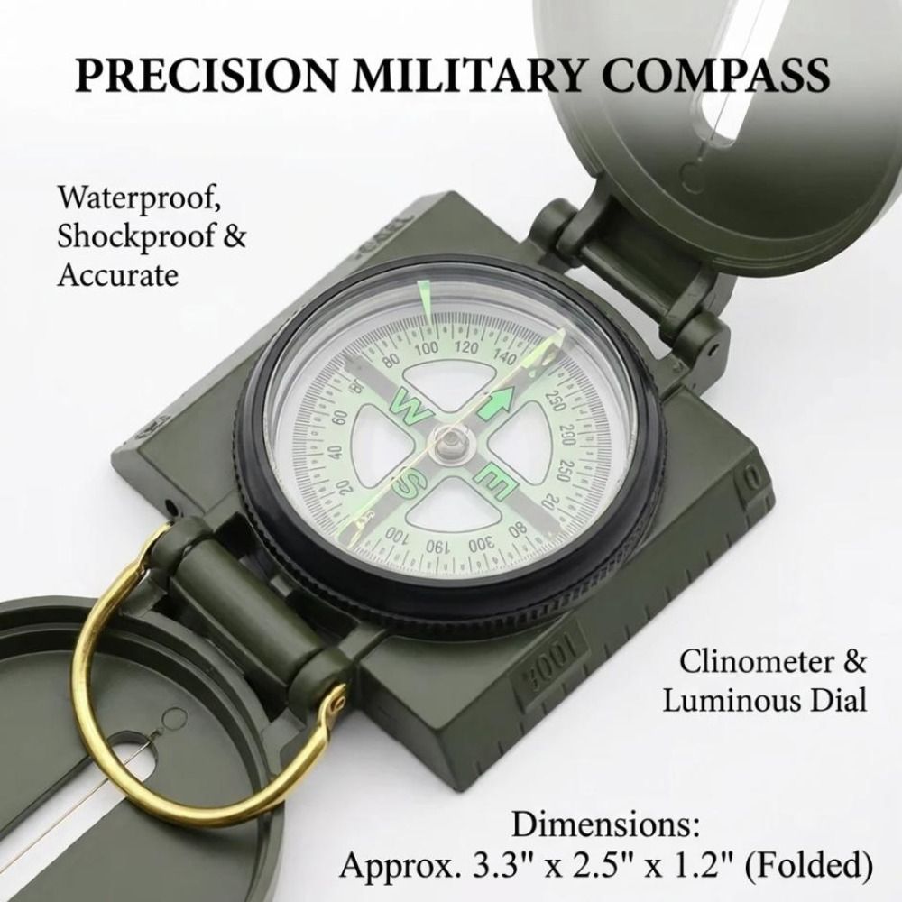 Водонепроницаемый профессионал – обзор и цена Compass Lensatic