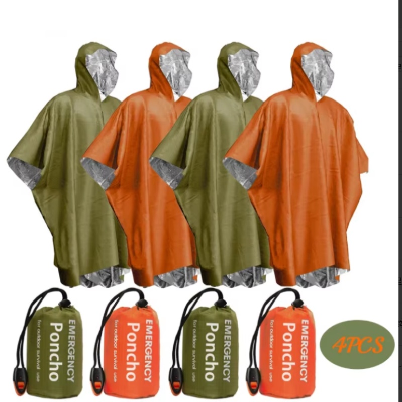 Портативный аварийный пончо-ко – обзор и цена Survival Blanket Reflective